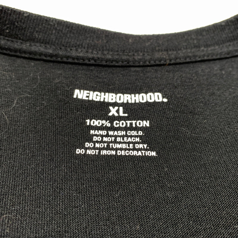 【中古品】【メンズ】 NEIGHBORHOOD ネイバーフッド NH. L/S TEE ロングスリーブ Tシャツ 長袖 トップス 142-260720-ko-05-tei サイズ：XL カラー：ブラック 万代Net店