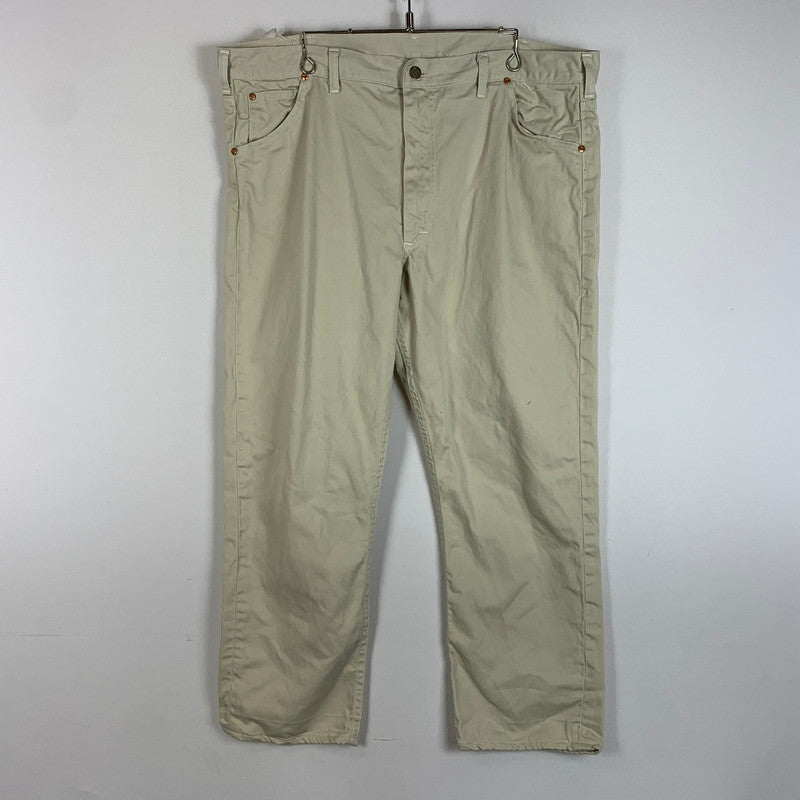 【中古品】【メンズ】 Lee リー 100Z WESTERNER PANTS VINTAGE ウェスタナー パンツ ボトムス ワークパンツ ビンテージ 156-260419-ko-25-tei サイズ：42 カラー：ホワイト/アイボリー 万代Net店