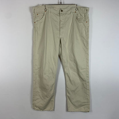【中古品】【メンズ】 Lee リー 100Z WESTERNER PANTS VINTAGE ウェスタナー パンツ ボトムス ワークパンツ ビンテージ 156-260419-ko-25-tei サイズ：42 カラー：ホワイト/アイボリー 万代Net店