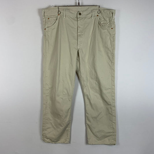 【中古品】【メンズ】 Lee リー 100Z WESTERNER PANTS VINTAGE ウェスタナー パンツ ボトムス ワークパンツ ビンテージ 156-260419-ko-25-tei サイズ：42 カラー：ホワイト/アイボリー 万代Net店