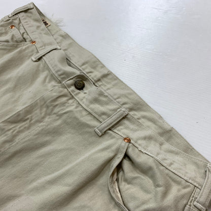 【中古品】【メンズ】 Lee リー 100Z WESTERNER PANTS VINTAGE ウェスタナー パンツ ボトムス ワークパンツ ビンテージ 156-260419-ko-25-tei サイズ：42 カラー：ホワイト/アイボリー 万代Net店