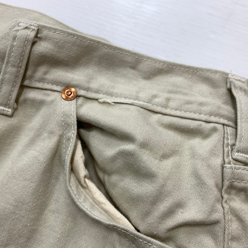 【中古品】【メンズ】 Lee リー 100Z WESTERNER PANTS VINTAGE ウェスタナー パンツ ボトムス ワークパンツ ビンテージ 156-260419-ko-25-tei サイズ：42 カラー：ホワイト/アイボリー 万代Net店