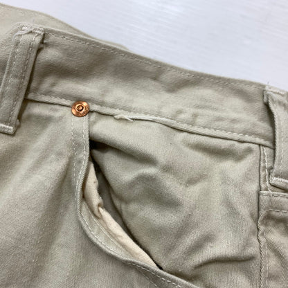 【中古品】【メンズ】 Lee リー 100Z WESTERNER PANTS VINTAGE ウェスタナー パンツ ボトムス ワークパンツ ビンテージ 156-260419-ko-25-tei サイズ：42 カラー：ホワイト/アイボリー 万代Net店