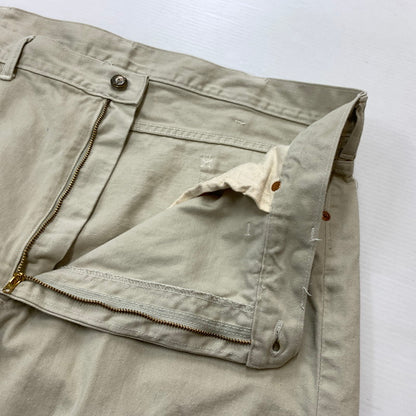 【中古品】【メンズ】 Lee リー 100Z WESTERNER PANTS VINTAGE ウェスタナー パンツ ボトムス ワークパンツ ビンテージ 156-260419-ko-25-tei サイズ：42 カラー：ホワイト/アイボリー 万代Net店