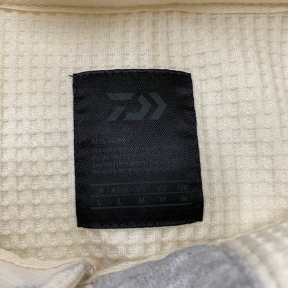 【中古品】【メンズ】 DAIWA PIER39 ダイワ ピアサーティナイン TECH HOODED WORK SHIRTS BE-82023W テック フーデッド ワークシャツ 長袖 トップス 144-260415-ks-07-tei サイズ：L カラー：ホワイト 万代Net店