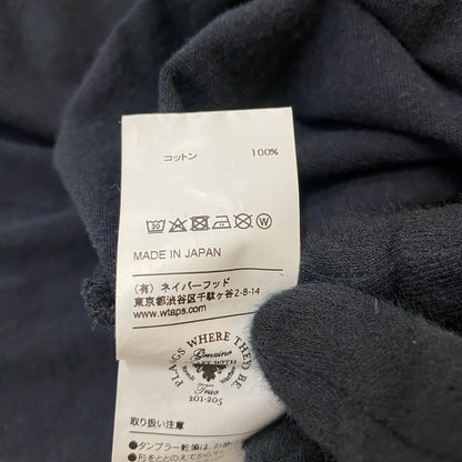 【中古品】【メンズ】 WTAPS ダブルタップス 16AW BONE L/S TEE 16ATDT-CSM06S ボーン ロングスリーブ Tシャツ 長袖 トップス 142-260413-ks-03-tei サイズ：M カラー：ブラック 万代Net店