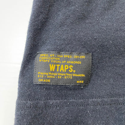 【中古品】【メンズ】 WTAPS ダブルタップス 16AW BONE L/S TEE 16ATDT-CSM06S ボーン ロングスリーブ Tシャツ 長袖 トップス 142-260413-ks-03-tei サイズ：M カラー：ブラック 万代Net店