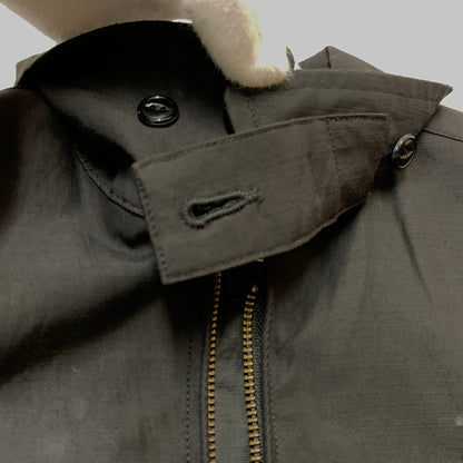 【中古品】【メンズ】 RAGS MCGREGOR ラグスマックレガー × N.HOOLYWOOD エヌハリウッド 別注 コラボ DRIZZLER FULLZIP JACKET 211118152 フルジップ ジャケット アウター 140-260410-ko-07-tei サイズ：M カラー：ブラック 万代Net店