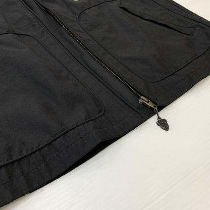 【中古品】【メンズ】 RAGS MCGREGOR ラグスマックレガー × N.HOOLYWOOD エヌハリウッド 別注 コラボ DRIZZLER FULLZIP JACKET 211118152 フルジップ ジャケット アウター 140-260410-ko-07-tei サイズ：M カラー：ブラック 万代Net店