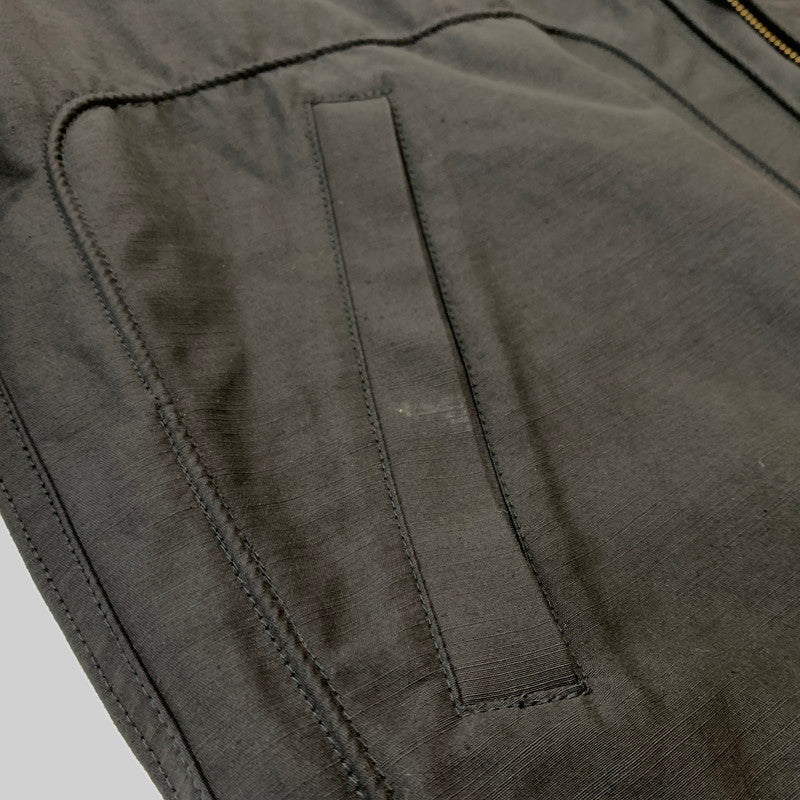 【中古品】【メンズ】 RAGS MCGREGOR ラグスマックレガー × N.HOOLYWOOD エヌハリウッド 別注 コラボ DRIZZLER FULLZIP JACKET 211118152 フルジップ ジャケット アウター 140-260410-ko-07-tei サイズ：M カラー：ブラック 万代Net店