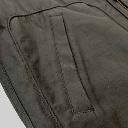 【中古品】【メンズ】 RAGS MCGREGOR ラグスマックレガー × N.HOOLYWOOD エヌハリウッド 別注 コラボ DRIZZLER FULLZIP JACKET 211118152 フルジップ ジャケット アウター 140-260410-ko-07-tei サイズ：M カラー：ブラック 万代Net店