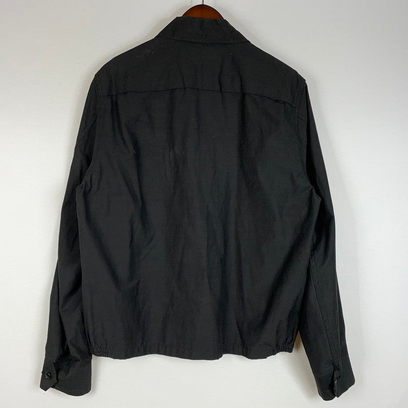 【中古品】【メンズ】 RAGS MCGREGOR ラグスマックレガー × N.HOOLYWOOD エヌハリウッド 別注 コラボ DRIZZLER FULLZIP JACKET 211118152 フルジップ ジャケット アウター 140-260410-ko-07-tei サイズ：M カラー：ブラック 万代Net店