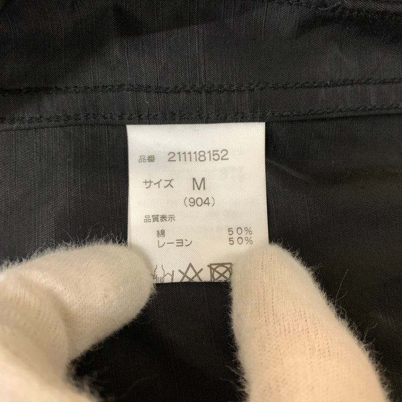 【中古品】【メンズ】 RAGS MCGREGOR ラグスマックレガー × N.HOOLYWOOD エヌハリウッド 別注 コラボ DRIZZLER FULLZIP JACKET 211118152 フルジップ ジャケット アウター 140-260410-ko-07-tei サイズ：M カラー：ブラック 万代Net店