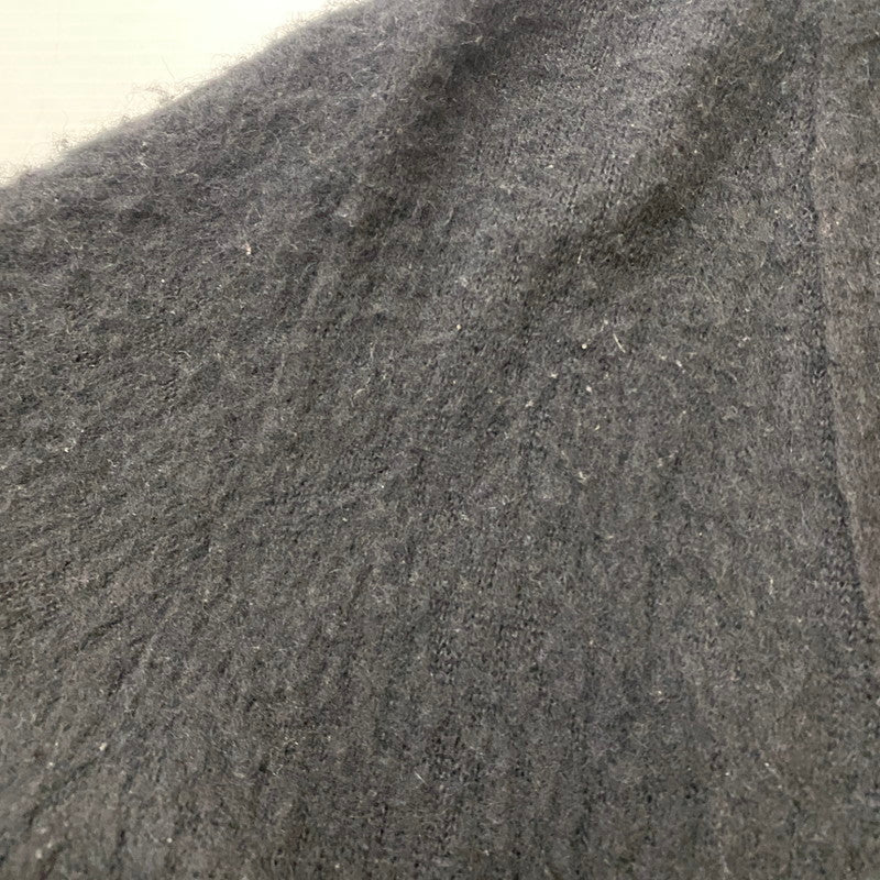 【中古品】【メンズ】 16AW EMBROIDERY BABY ALPACA KNIT CARDIGAN 16FW-WMK-KN22 エンブロイダリー ベビーアルパカ ニット カーディガン 長袖 トップス 140-260413-ks-05-fuzh サイズ：L カラー：ブラック 万代Net店