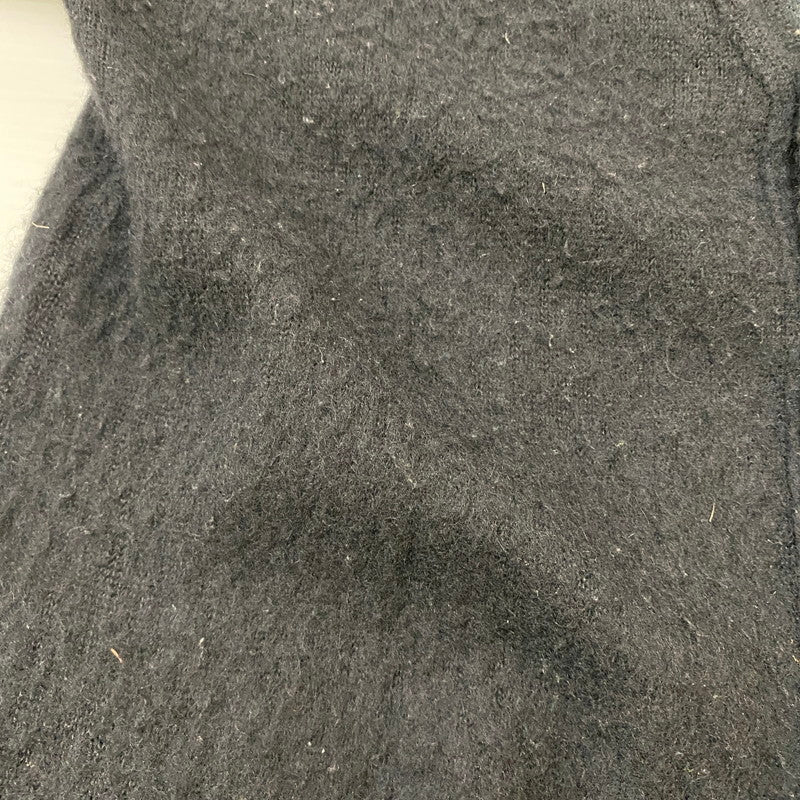 【中古品】【メンズ】 16AW EMBROIDERY BABY ALPACA KNIT CARDIGAN 16FW-WMK-KN22 エンブロイダリー ベビーアルパカ ニット カーディガン 長袖 トップス 140-260413-ks-05-fuzh サイズ：L カラー：ブラック 万代Net店