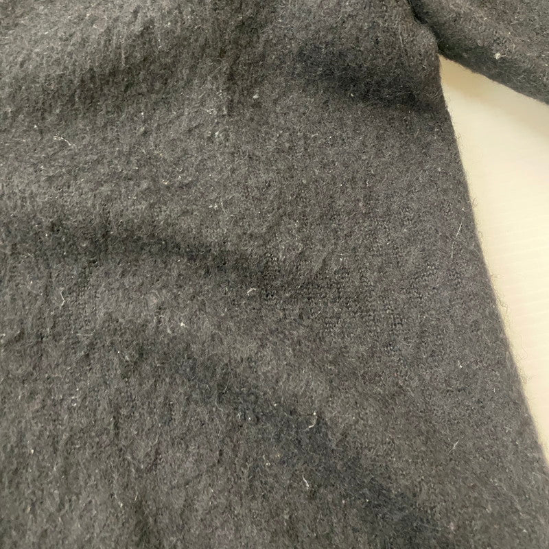 【中古品】【メンズ】 16AW EMBROIDERY BABY ALPACA KNIT CARDIGAN 16FW-WMK-KN22 エンブロイダリー ベビーアルパカ ニット カーディガン 長袖 トップス 140-260413-ks-05-fuzh サイズ：L カラー：ブラック 万代Net店