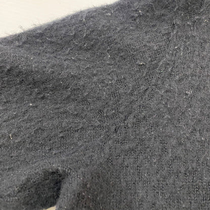 【中古品】【メンズ】 16AW EMBROIDERY BABY ALPACA KNIT CARDIGAN 16FW-WMK-KN22 エンブロイダリー ベビーアルパカ ニット カーディガン 長袖 トップス 140-260413-ks-05-fuzh サイズ：L カラー：ブラック 万代Net店