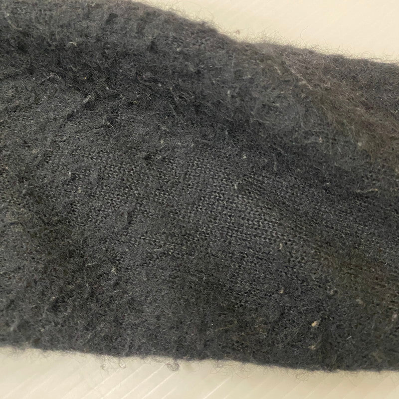 【中古品】【メンズ】 16AW EMBROIDERY BABY ALPACA KNIT CARDIGAN 16FW-WMK-KN22 エンブロイダリー ベビーアルパカ ニット カーディガン 長袖 トップス 140-260413-ks-05-fuzh サイズ：L カラー：ブラック 万代Net店