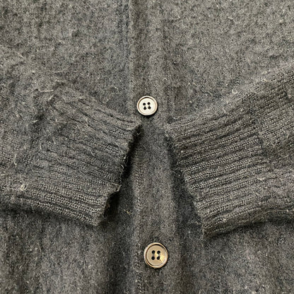 【中古品】【メンズ】 16AW EMBROIDERY BABY ALPACA KNIT CARDIGAN 16FW-WMK-KN22 エンブロイダリー ベビーアルパカ ニット カーディガン 長袖 トップス 140-260413-ks-05-fuzh サイズ：L カラー：ブラック 万代Net店