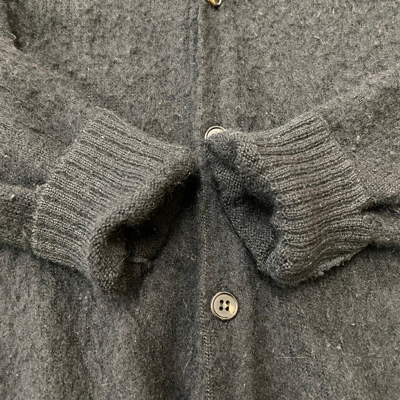 【中古品】【メンズ】 16AW EMBROIDERY BABY ALPACA KNIT CARDIGAN 16FW-WMK-KN22 エンブロイダリー ベビーアルパカ ニット カーディガン 長袖 トップス 140-260413-ks-05-fuzh サイズ：L カラー：ブラック 万代Net店