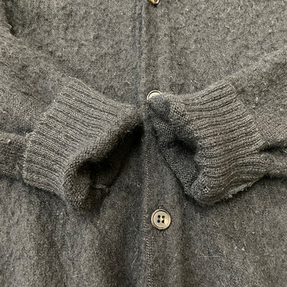 【中古品】【メンズ】 16AW EMBROIDERY BABY ALPACA KNIT CARDIGAN 16FW-WMK-KN22 エンブロイダリー ベビーアルパカ ニット カーディガン 長袖 トップス 140-260413-ks-05-fuzh サイズ：L カラー：ブラック 万代Net店