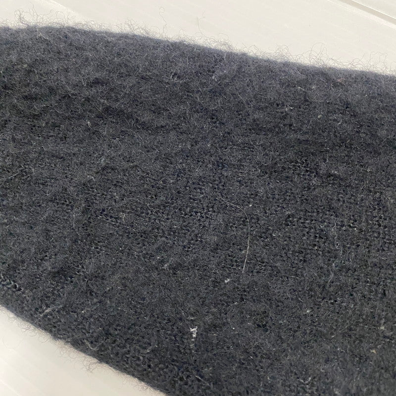 【中古品】【メンズ】 16AW EMBROIDERY BABY ALPACA KNIT CARDIGAN 16FW-WMK-KN22 エンブロイダリー ベビーアルパカ ニット カーディガン 長袖 トップス 140-260413-ks-05-fuzh サイズ：L カラー：ブラック 万代Net店