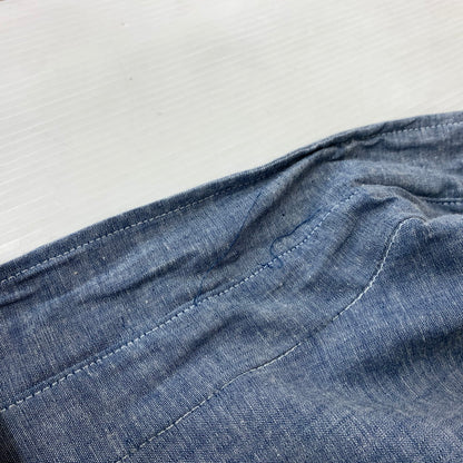 【中古品】【メンズ】 FIVE BROTHER ファイブブラザー 90's WORK L/S SHIRT 90年代 ワーク ロングスリーブ シャツ トップス ビッグシルエットシャツ 145-260419-ko-21-tei サイズ：4XL カラー：インディゴ 万代Net店
