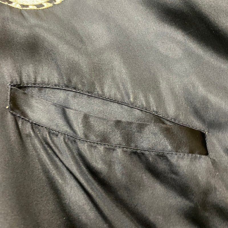 【中古品】【メンズ】 USED 50's SOUVENIR JACKET VINTAGE 50年代 スーベニア ジャケット アウター ヴィンテージ 145-260420-KS-02-tei サイズ：表記サイズ無し カラー：ブラック 万代Net店
