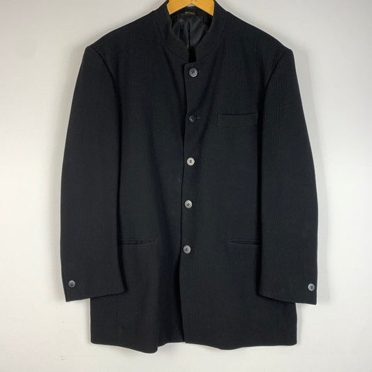 【中古品】【メンズ】 REDAMOTE レダモンテ TAILORED JACKET テーラード ジャケット アウター 147-260410-ko-03-tei サイズ：L カラー：ブラック 万代Net店