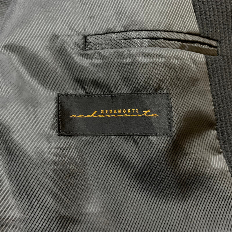 【中古品】【メンズ】 REDAMOTE レダモンテ TAILORED JACKET テーラード ジャケット アウター 147-260410-ko-03-tei サイズ：L カラー：ブラック 万代Net店
