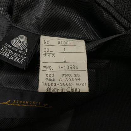 【中古品】【メンズ】 REDAMOTE レダモンテ TAILORED JACKET テーラード ジャケット アウター 147-260410-ko-03-tei サイズ：L カラー：ブラック 万代Net店