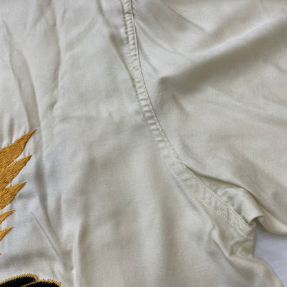 【中古品】【メンズ】 TAILOR TOYO テーラー東洋 DESIGN S/S SUKA SHIRT TT31748 デザイン ショートスリーブ スカシャツ 半袖 トップス 140-260413-ks-06-tei サイズ：L カラー：アイボリー 万代Net店