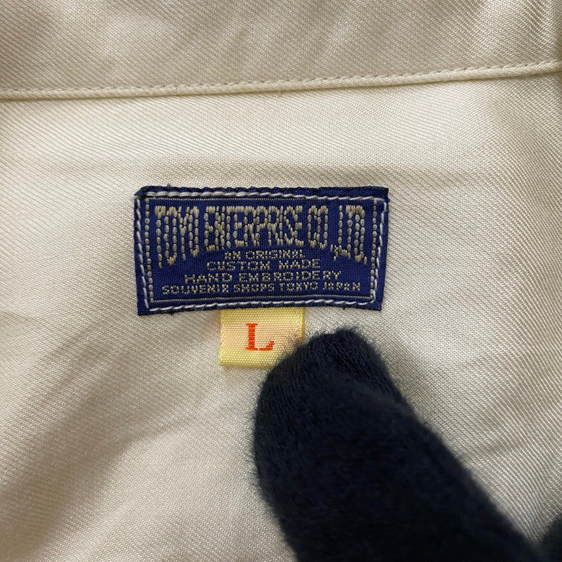 【中古品】【メンズ】 TAILOR TOYO テーラー東洋 DESIGN S/S SUKA SHIRT TT31748 デザイン ショートスリーブ スカシャツ 半袖 トップス 140-260413-ks-06-tei サイズ：L カラー：アイボリー 万代Net店