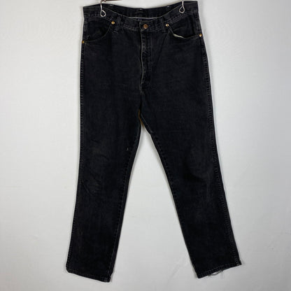 【中古品】【メンズ】 Wrangler ラングラー 90's DENIM PANTS 90年代 デニムパンツ ボトムス ジーンズ 156-260410-ks-11-tei サイズ：サイズ表記無し カラー：ブラック 万代Net店
