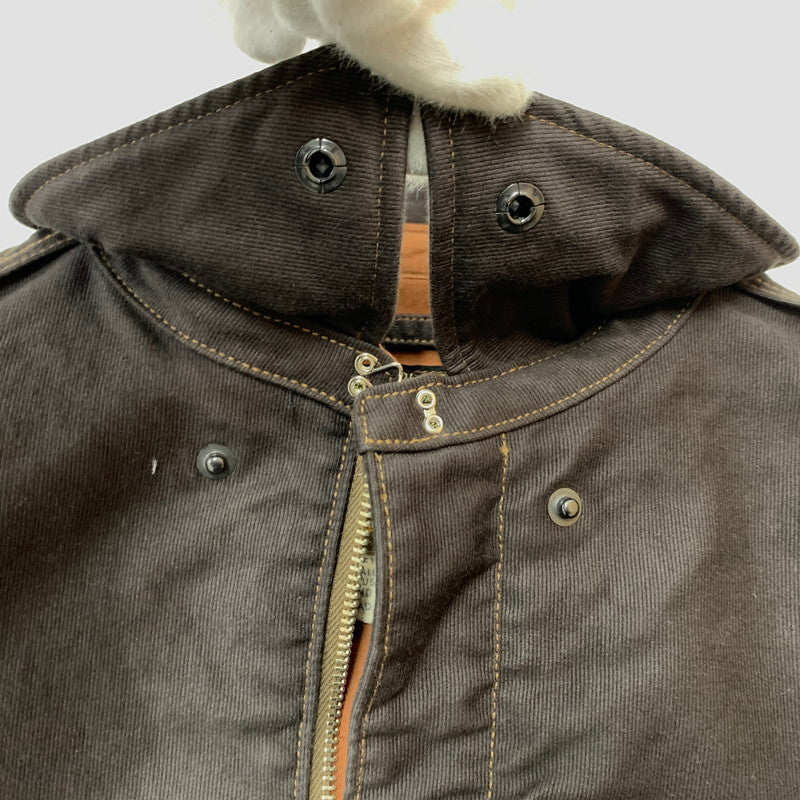 【中古品】【メンズ】 COLIMBO コリンボ ABERDEEN AERO JACKET PLAIN JUNGLE CLOTH A-2 TYPE P-51162-2 アバディーン エアロジャケット アウター ブルゾン 145-260410-ko-21-tei サイズ：38 カラー：ブラウン 万代Net店