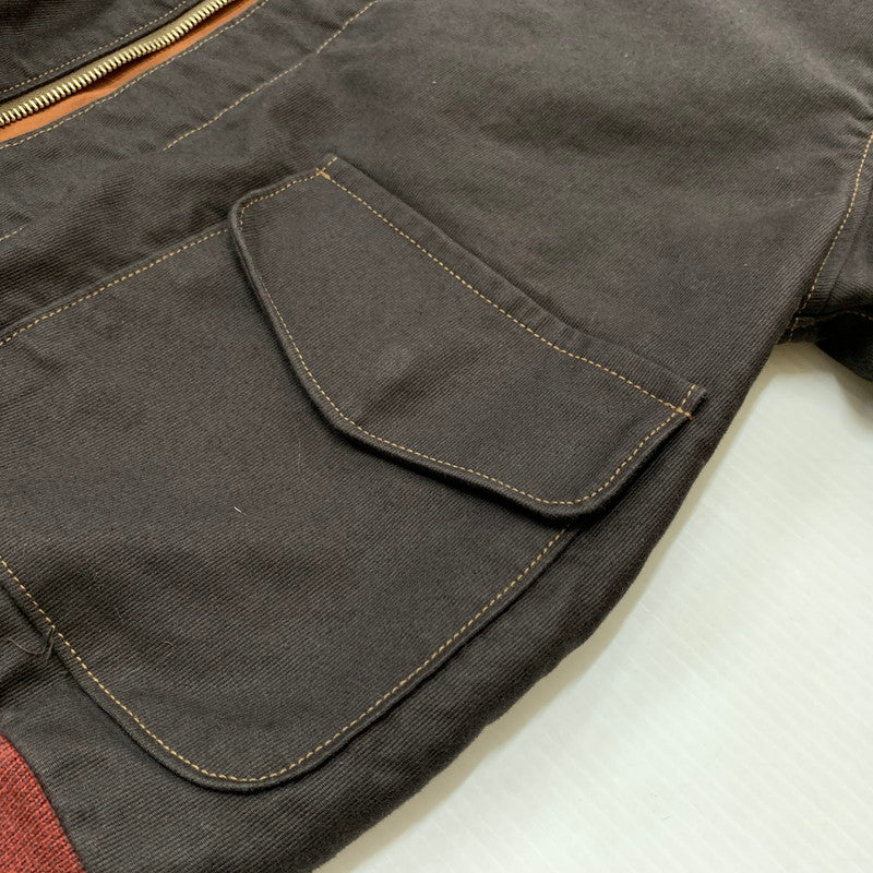 【中古品】【メンズ】 COLIMBO コリンボ ABERDEEN AERO JACKET PLAIN JUNGLE CLOTH A-2 TYPE P-51162-2 アバディーン エアロジャケット アウター ブルゾン 145-260410-ko-21-tei サイズ：38 カラー：ブラウン 万代Net店