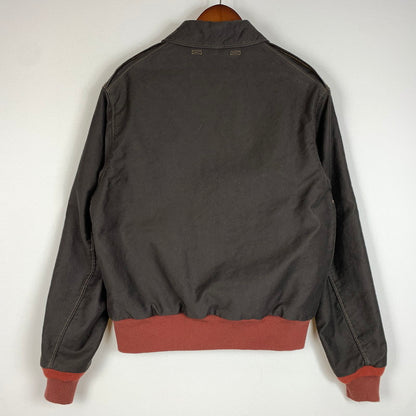 【中古品】【メンズ】 COLIMBO コリンボ ABERDEEN AERO JACKET PLAIN JUNGLE CLOTH A-2 TYPE P-51162-2 アバディーン エアロジャケット アウター ブルゾン 145-260410-ko-21-tei サイズ：38 カラー：ブラウン 万代Net店