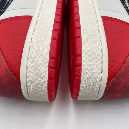【中古品】【メンズ】 NIKE ナイキ × SPIDER-MAN スパイダーマン 別注コラボ AIR JORDAN 1 RETRO HIGH OG SP DV1748-601 エア ジョーダン レトロ ハイ オリジナル スペシャル スニーカー 靴 シューズ 160-260619-sa-02-tei サイズ：27.5 カラー：ホワイトレッド 万代Net店