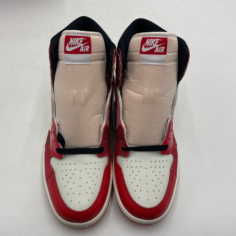 【中古品】【メンズ】 NIKE ナイキ × SPIDER-MAN スパイダーマン 別注コラボ AIR JORDAN 1 RETRO HIGH OG SP DV1748-601 エア ジョーダン レトロ ハイ オリジナル スペシャル スニーカー 靴 シューズ 160-260619-sa-02-tei サイズ：27.5 カラー：ホワイトレッド 万代Net店