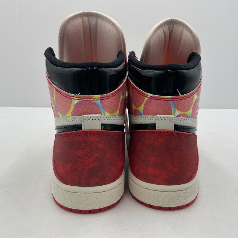 【中古品】【メンズ】 NIKE ナイキ × SPIDER-MAN スパイダーマン 別注コラボ AIR JORDAN 1 RETRO HIGH OG SP DV1748-601 エア ジョーダン レトロ ハイ オリジナル スペシャル スニーカー 靴 シューズ 160-260619-sa-02-tei サイズ：27.5 カラー：ホワイトレッド 万代Net店