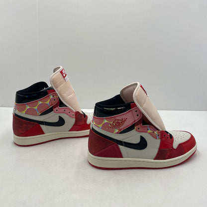 【中古品】【メンズ】 NIKE ナイキ × SPIDER-MAN スパイダーマン 別注コラボ AIR JORDAN 1 RETRO HIGH OG SP DV1748-601 エア ジョーダン レトロ ハイ オリジナル スペシャル スニーカー 靴 シューズ 160-260619-sa-02-tei サイズ：27.5 カラー：ホワイトレッド 万代Net店