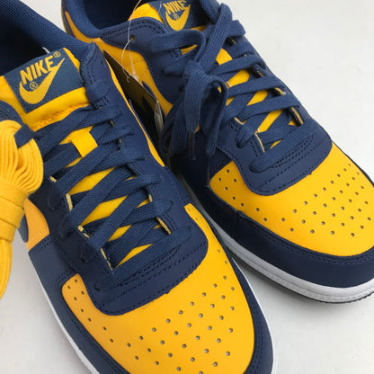 【中古美品】【メンズ】 NIKE ナイキ FJ4206-700 TERMINATOR LOW "UNIVERSITY GOLD AND NAVY MICHIGAN" ターミネーター ロー スニーカー 靴 160-260925-mh-04-fuzh サイズ：27.5cm カラー：イエロー ネイビー 万代Net店