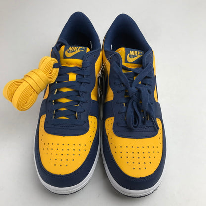 【中古美品】【メンズ】 NIKE ナイキ FJ4206-700 TERMINATOR LOW "UNIVERSITY GOLD AND NAVY MICHIGAN" ターミネーター ロー スニーカー 靴 160-260925-mh-04-fuzh サイズ：27.5cm カラー：イエロー ネイビー 万代Net店
