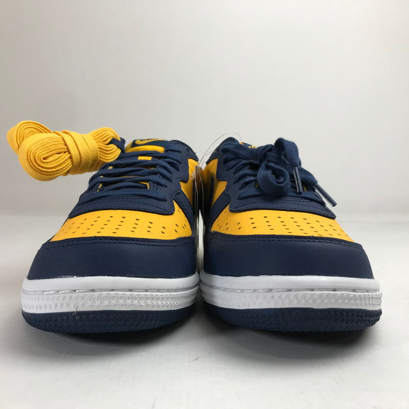【中古美品】【メンズ】 NIKE ナイキ FJ4206-700 TERMINATOR LOW "UNIVERSITY GOLD AND NAVY MICHIGAN" ターミネーター ロー スニーカー 靴 160-260925-mh-04-fuzh サイズ：27.5cm カラー：イエロー ネイビー 万代Net店