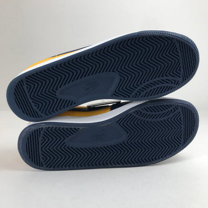 【中古美品】【メンズ】 NIKE ナイキ FJ4206-700 TERMINATOR LOW "UNIVERSITY GOLD AND NAVY MICHIGAN" ターミネーター ロー スニーカー 靴 160-260925-mh-04-fuzh サイズ：27.5cm カラー：イエロー ネイビー 万代Net店