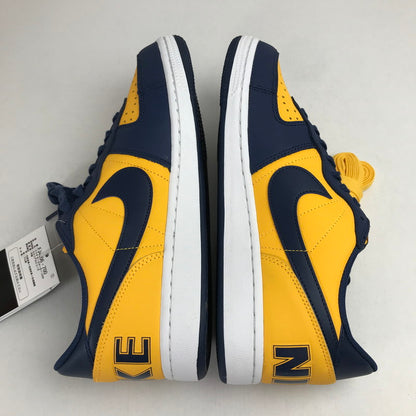 【中古美品】【メンズ】 NIKE ナイキ FJ4206-700 TERMINATOR LOW "UNIVERSITY GOLD AND NAVY MICHIGAN" ターミネーター ロー スニーカー 靴 160-260925-mh-04-fuzh サイズ：27.5cm カラー：イエロー ネイビー 万代Net店