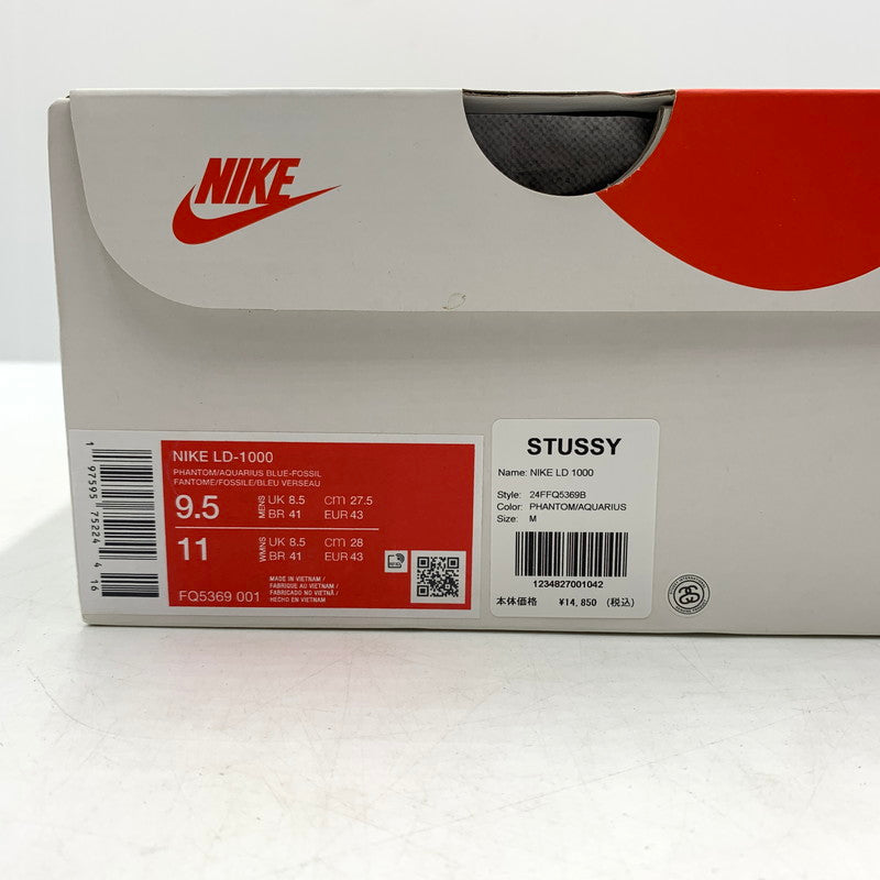 【中古品】【メンズ】 NIKE ナイキ × STUSSY ステューシー 別注 コラボ LD-1000 SP "PHANTOM" FQ5369-001 ファントム スニーカー 靴 160-260618-ko-05-tei サイズ：27.5cm カラー：ブルーホワイト 万代Net店