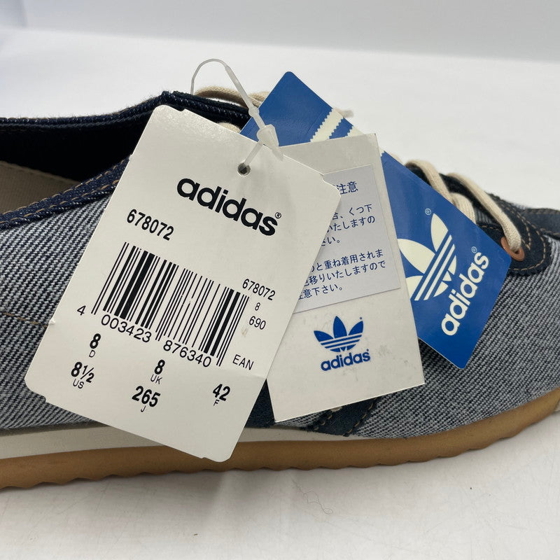 【中古品】【メンズ】 ADIDAS × LEVI'S リーバイス 別注コラボ LIFESTYLE 678072 ライフスタイル スニーカー 靴 シューズ 161-260619-sa-09-tei サイズ：26.5 カラー：インディゴ 万代Net店