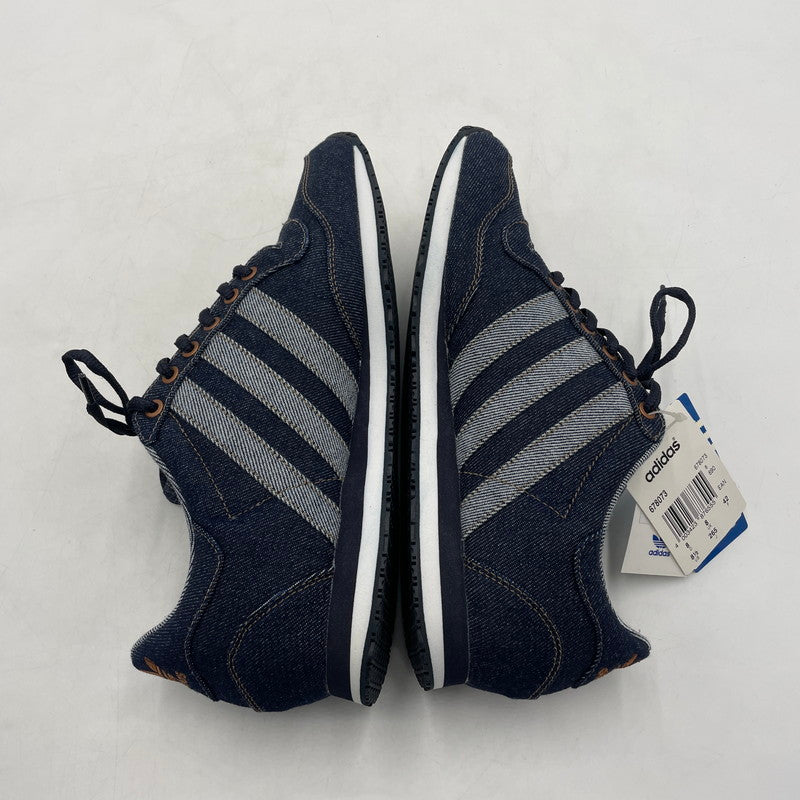 【中古品】【メンズ】 ADIDAS アディダス × LEVI'S リーバイス 別注コラボ LIFESTYLE 678073 ライフスタイル スニーカー 靴 シューズ 161-260619-sa-10-tei サイズ：26.5 カラー：インディゴ 万代Net店