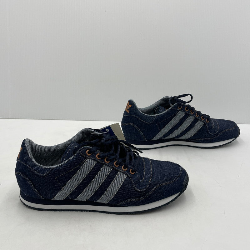 【中古品】【メンズ】 ADIDAS アディダス × LEVI'S リーバイス 別注コラボ LIFESTYLE 678073 ライフスタイル スニーカー 靴 シューズ 161-260619-sa-10-tei サイズ：26.5 カラー：インディゴ 万代Net店